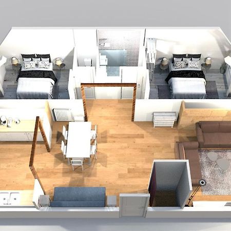 Apartament Le Grand Mirebeau - Parking Prive Bourges Zewnętrze zdjęcie